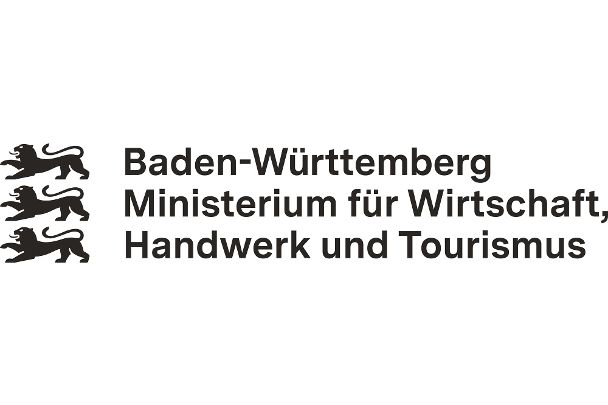 Logo des Ministeriums für Wirtschaft, Handwerk und Tourismus Baden-Württemberg